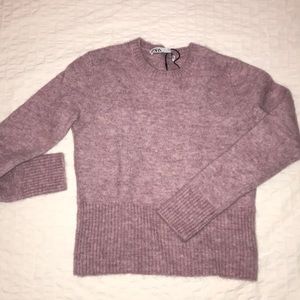 Zara crew neck sweater